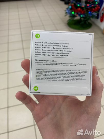 Наушники AirPods 4 (реплика)
