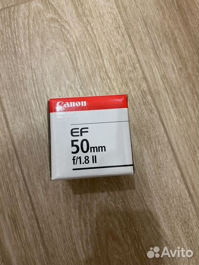 Canon ef 50mm f 1.8 ii