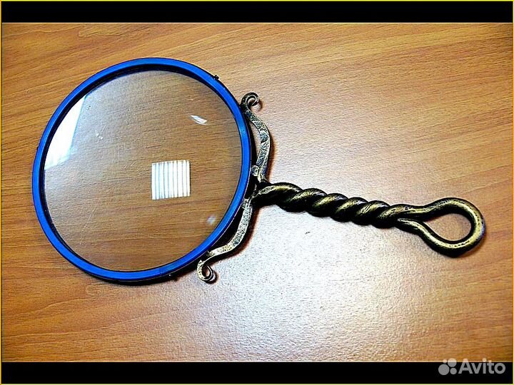 Гигантская лупа. Увеличительное стекло d - 23.5 cм