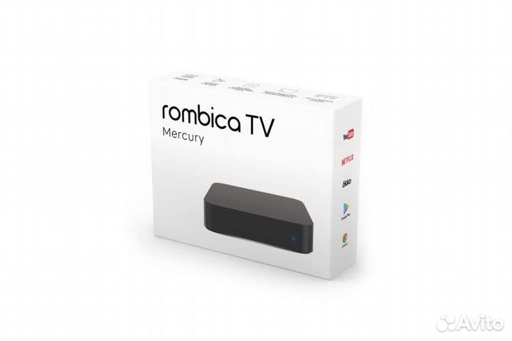 Медиа стримеры и плееры rombica TV mercury