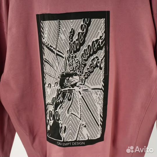 Свитшот cav empt розовый