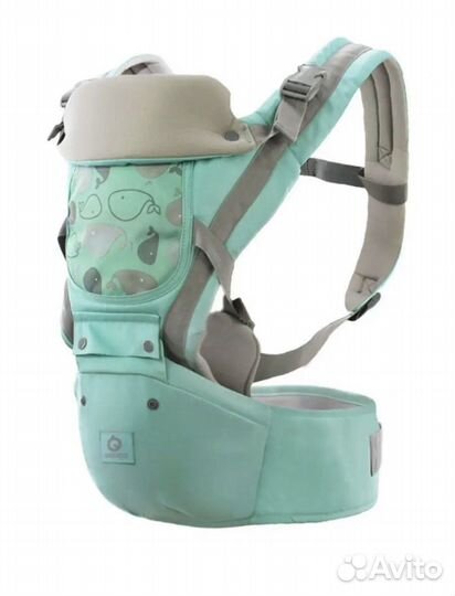 Эргорюкзак новый alebao до 20 кг кенгуру хипсит