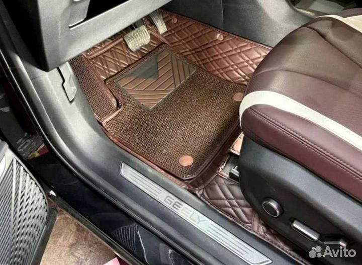 Ковры в салон на Geely Monjaro 2023