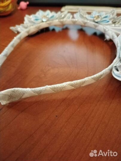 Набор. ободок и чешки