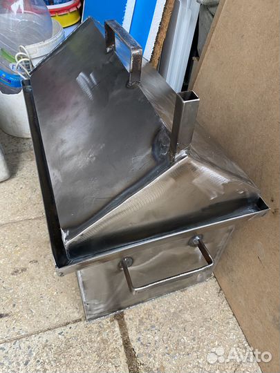 Коптильня горячего копчения больших размеров