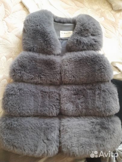 Платье для девочки с жилетом