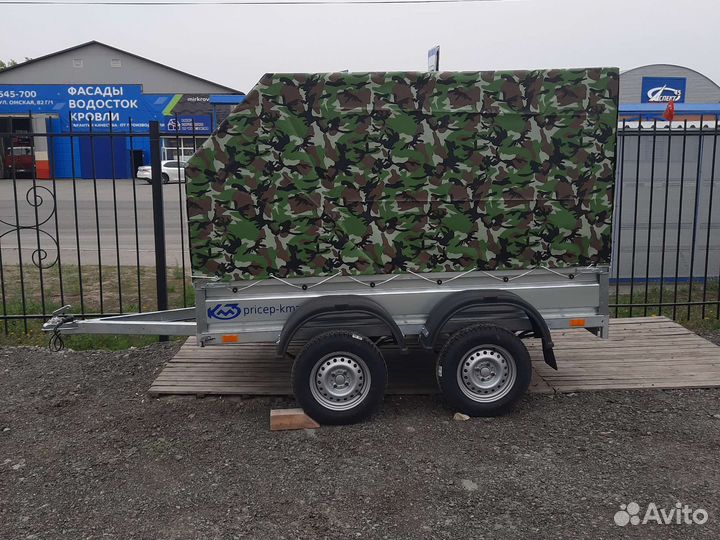 Прицеп кмз 2,5*1.5 (две оси), категория В