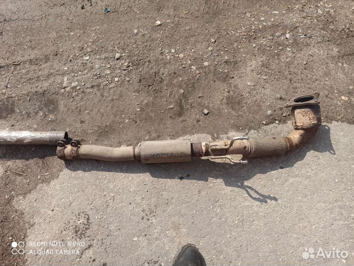 Продам выхлопная система Октавия А5 1.8 tsi