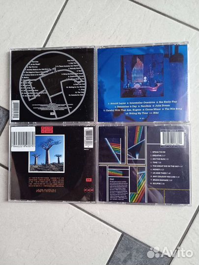 CD Pink Floyd. Led Zeppelin