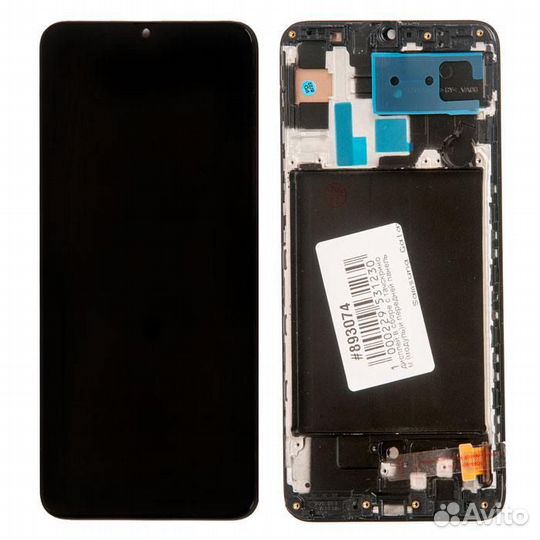 Дисплей в сборе с тачскрином (модуль)и передней па