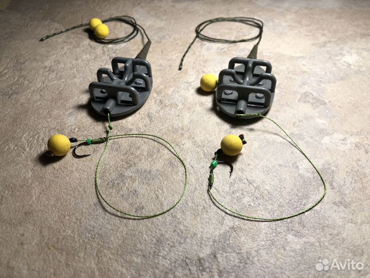 Карповый монтаж Flat Method