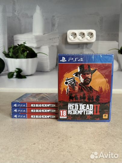 Red dead redemption 2 PS4 (Новый диск)