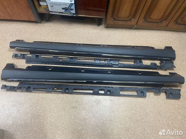 Накладки порогов в сборе Mercedes ML GLE W166