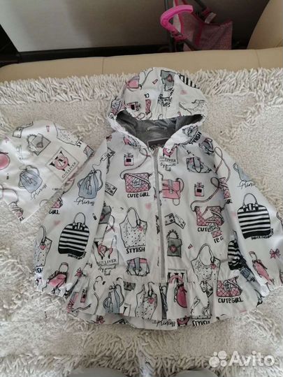 Ветровка для девочки Gulliver