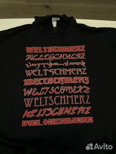 Vetements zurich zip оригинал новая