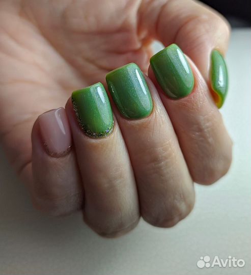 Аппаратный маникюр с покрытием гель-лаком