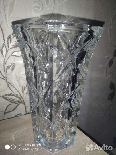 Ваза хрустальная СССР