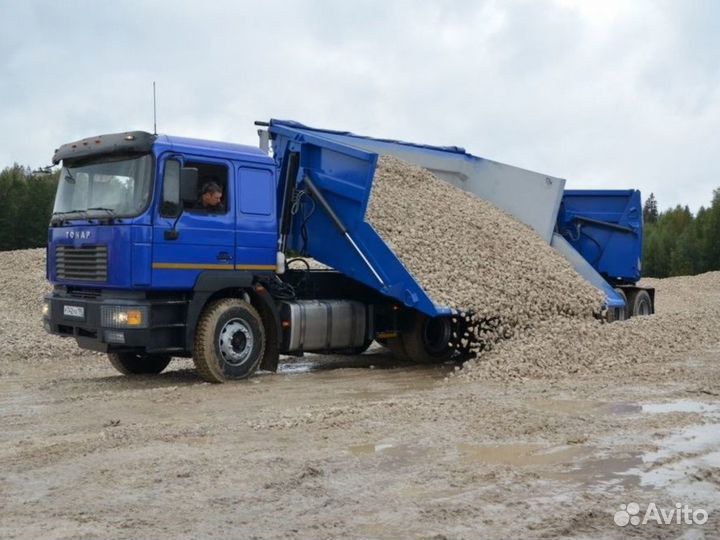 Щебень \ Песок \ Отсев гранитный 20 фракции от 3ку