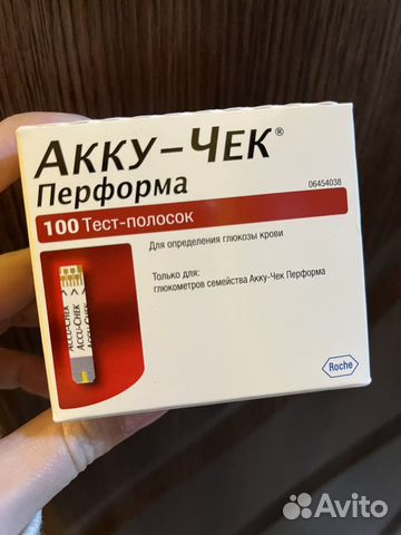Тест полоски акку чек перформа