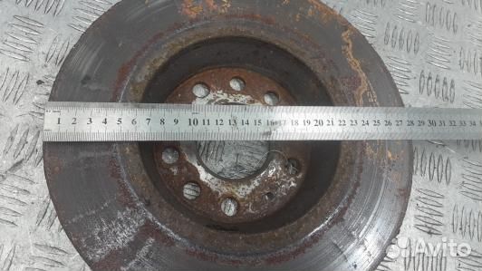 Диск тормозной задний volkswagen passat B7 (OUK07L