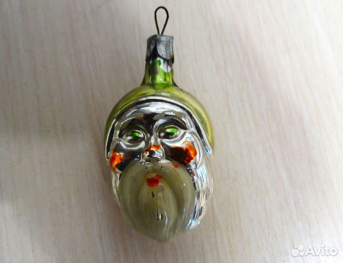 Старинная елочная игрушка - Снегирь и другие