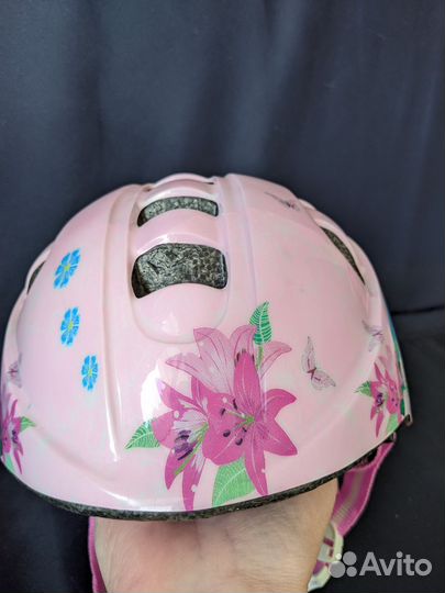 Детский шлем защит. для роликов, велосипеда 52-56