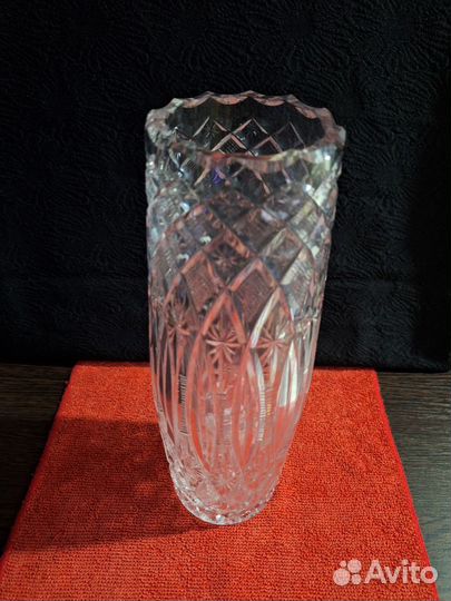 Винтажные вазы Богемское стекло