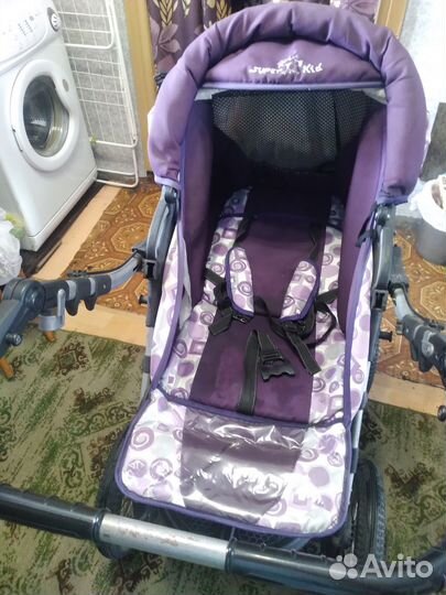 Детская коляска трансформер 3 в 1