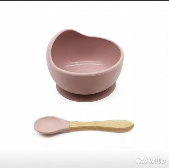 Детская силиконовая посуда