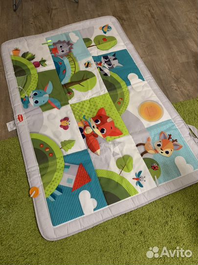 Развивающий коврик tiny love солнечная полянка