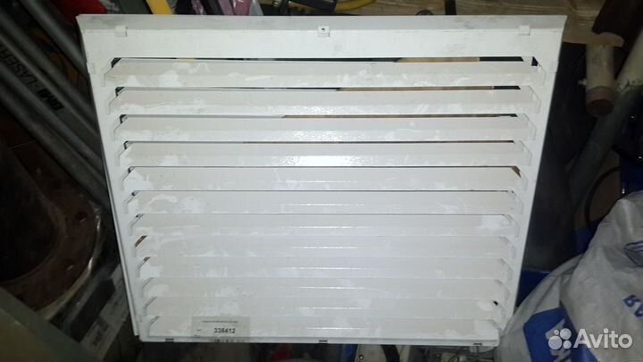 Решетка Рон 600х500 Веза ral 9003