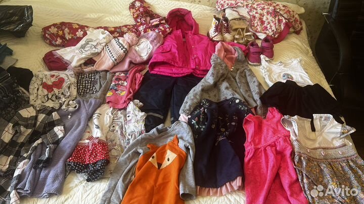 Детские вещи пакетом для девочек