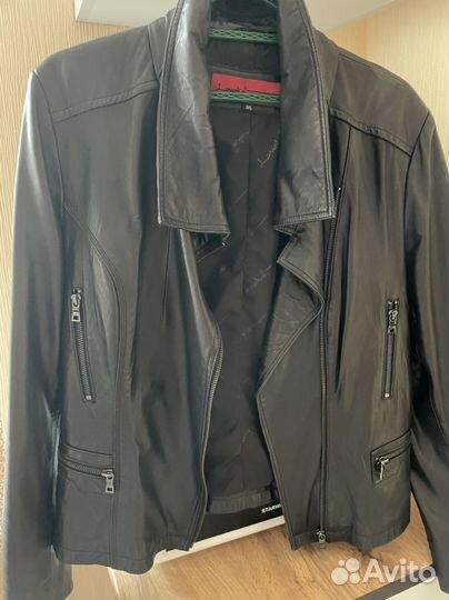 Куртка кожаная женская 48 размер