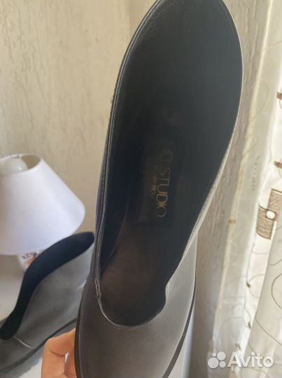 Полусапожки натуральная кожа