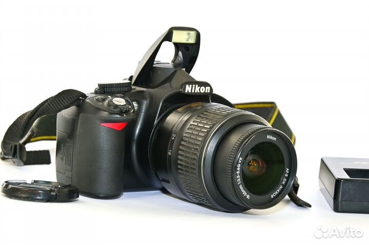 Nikon D3100 14.2MP зеркалка Kit Nikon AF-S 18-55