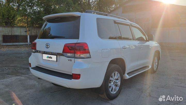 Toyota Land Cruiser 4.5 AT, 2016, 201 000 км