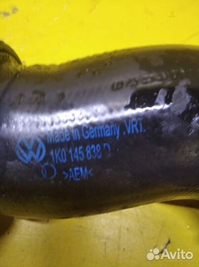 Патрубок интеркулера Volkswagen 2,0 TDI