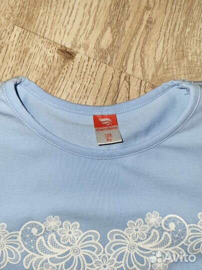 Футболка для девочки школьная cherubino