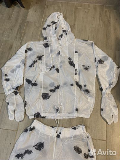 Зимний маскировочный костюм