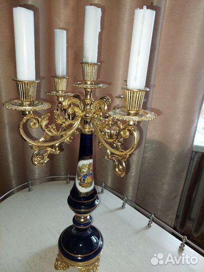 Старинный подсвечник италия
