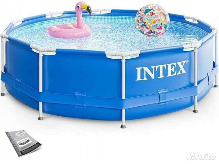 Каркасный бассейн новый