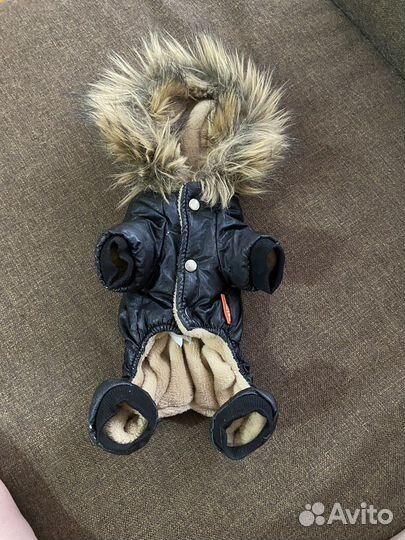 Зимний комбинезон для мелких собак