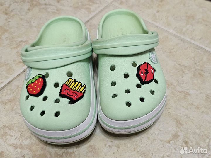 Crocs сабо c 9 для девочки