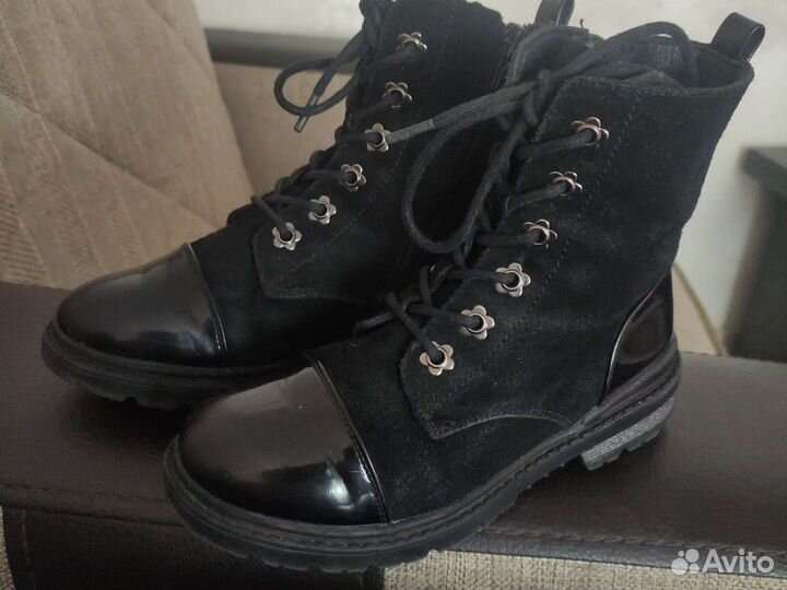 Ботинки демисезонные для девочки 32р