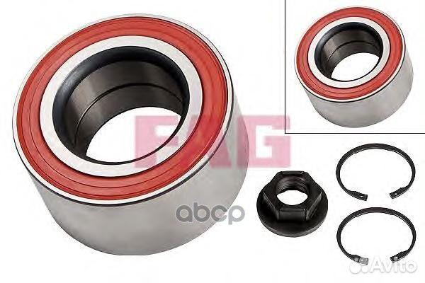 Подшипник ступицы колеса комплект перед 7136