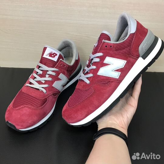 Кроссовки New Balance 574 мужские бордовые