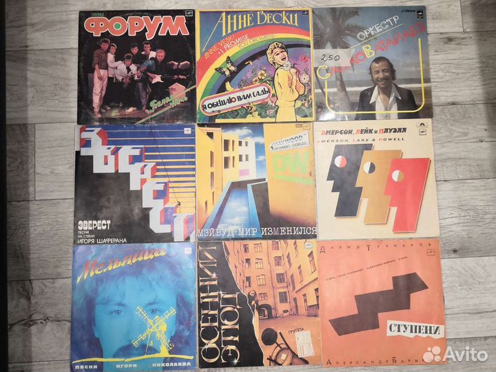 Виниловые пластинки