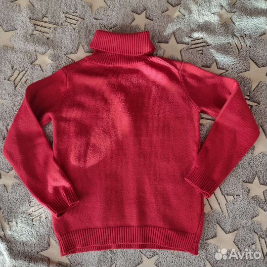 Новогодний свитер для мальчика 122-128