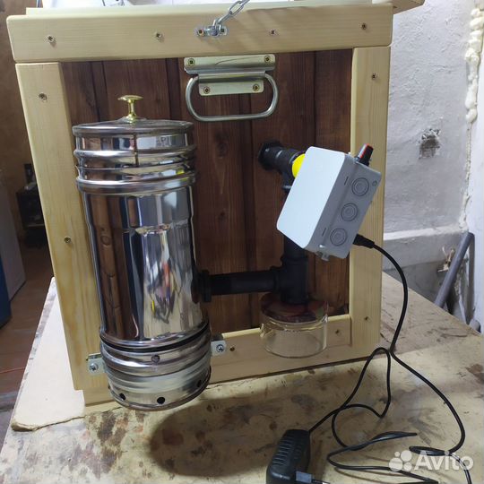 Электростатическая коптильня 110л. для хол. копчен