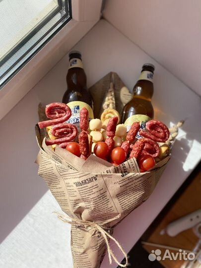 Мужской букет Съедобный букет